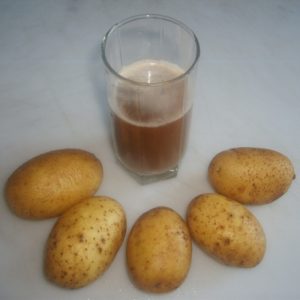 Картофельный сок при гепатите с